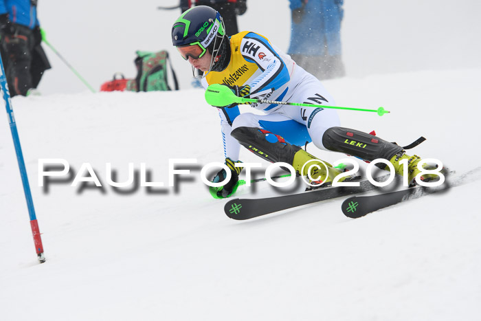 FIS Slalom Damen + Herren 23.02.2018