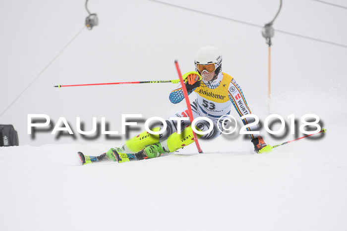 FIS Slalom Damen + Herren 23.02.2018