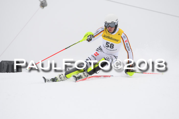 FIS Slalom Damen + Herren 23.02.2018