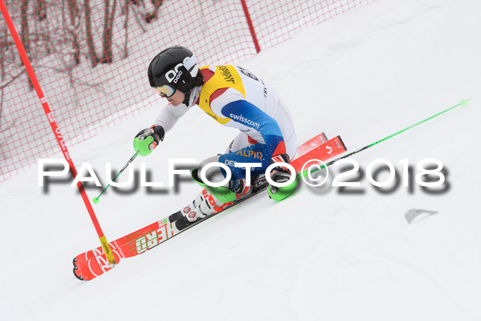 FIS Slalom Damen + Herren 23.02.2018