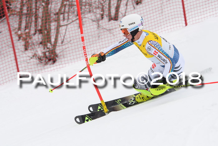 FIS Slalom Damen + Herren 23.02.2018