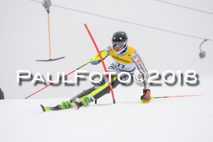FIS Slalom Damen + Herren 23.02.2018