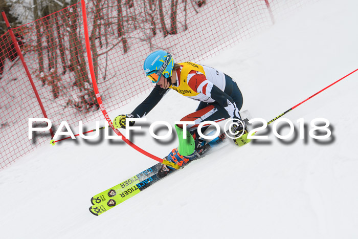 FIS Slalom Damen + Herren 23.02.2018
