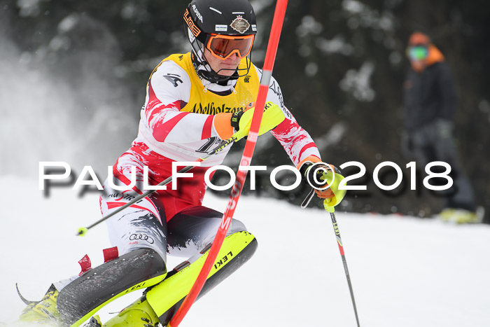 FIS Slalom Damen + Herren 23.02.2018