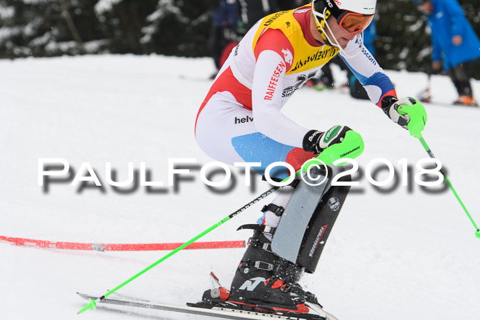 FIS Slalom Damen + Herren 23.02.2018