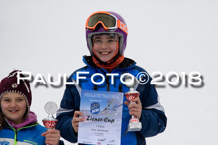 4. Ziener Cup WF, 25.02.2018