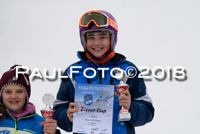 4. Ziener Cup WF, 25.02.2018