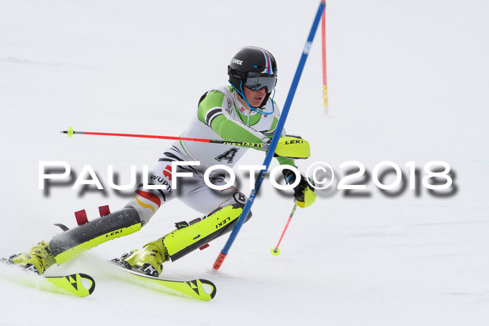 FIS Alpine Kombi 2x Slalom Herren 26.02.2018