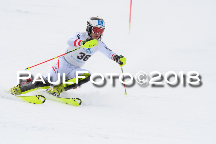 FIS Alpine Kombi 2x Slalom Herren 26.02.2018