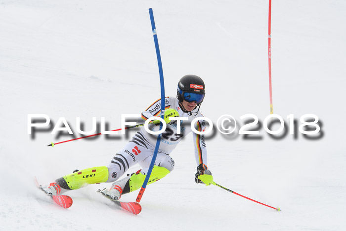 FIS Alpine Kombi 2x Slalom Herren 26.02.2018