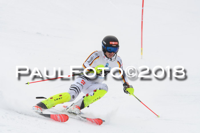 FIS Alpine Kombi 2x Slalom Herren 26.02.2018