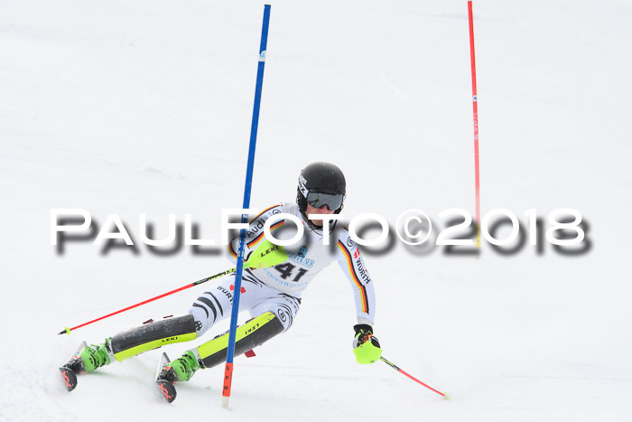 FIS Alpine Kombi 2x Slalom Herren 26.02.2018