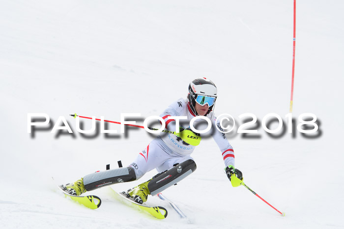 FIS Alpine Kombi 2x Slalom Herren 26.02.2018