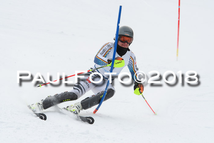 FIS Alpine Kombi 2x Slalom Herren 26.02.2018