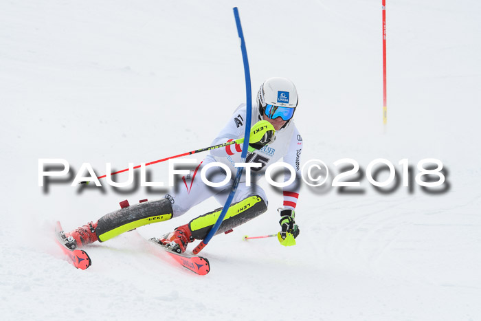 FIS Alpine Kombi 2x Slalom Herren 26.02.2018