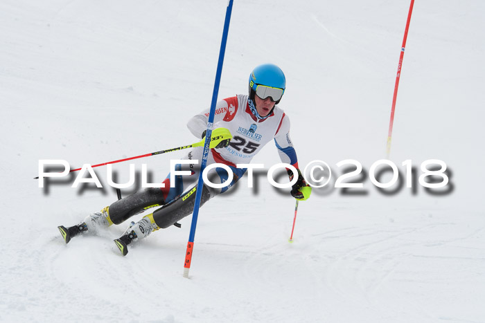 FIS Alpine Kombi 2x Slalom Herren 26.02.2018