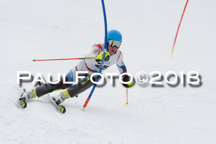 FIS Alpine Kombi 2x Slalom Herren 26.02.2018