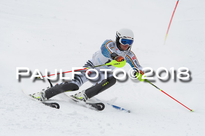 FIS Alpine Kombi 2x Slalom Herren 26.02.2018