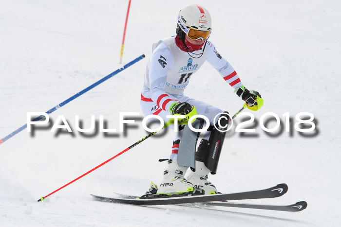 FIS Alpine Kombi 2x Slalom Herren 26.02.2018