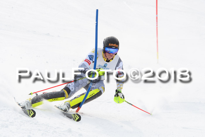 FIS Alpine Kombi 2x Slalom Herren 26.02.2018