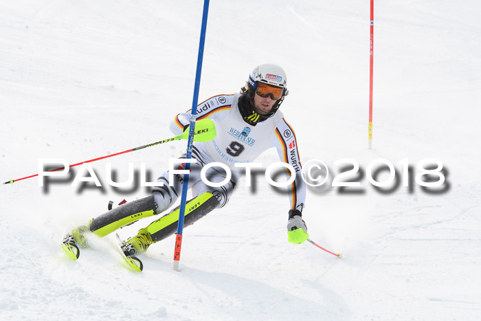 FIS Alpine Kombi 2x Slalom Herren 26.02.2018