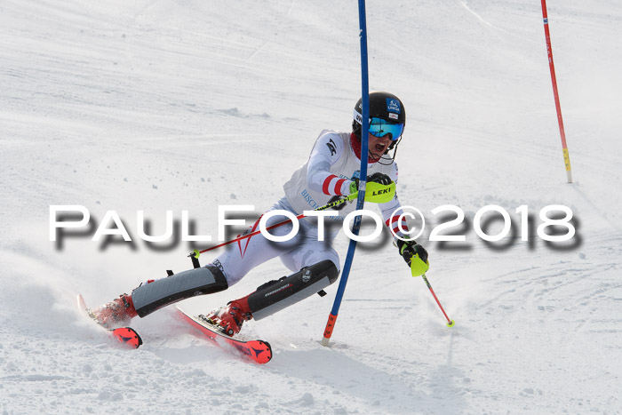 FIS Alpine Kombi 2x Slalom Herren 26.02.2018