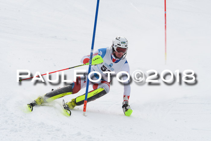 FIS Alpine Kombi 2x Slalom Herren 26.02.2018