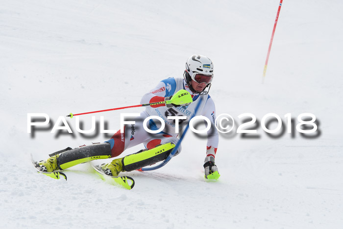 FIS Alpine Kombi 2x Slalom Herren 26.02.2018