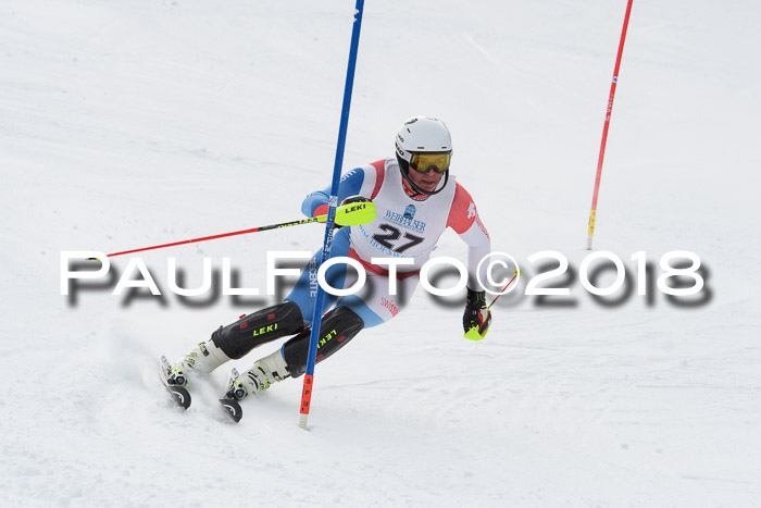 FIS Alpine Kombi 2x Slalom Herren 26.02.2018