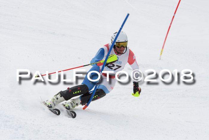 FIS Alpine Kombi 2x Slalom Herren 26.02.2018