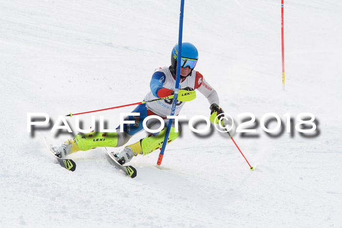 FIS Alpine Kombi 2x Slalom Herren 26.02.2018