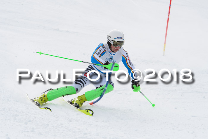 FIS Alpine Kombi 2x Slalom Herren 26.02.2018