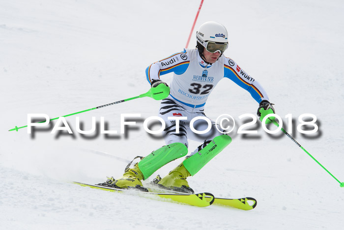 FIS Alpine Kombi 2x Slalom Herren 26.02.2018