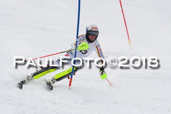 FIS Alpine Kombi 2x Slalom Herren 26.02.2018