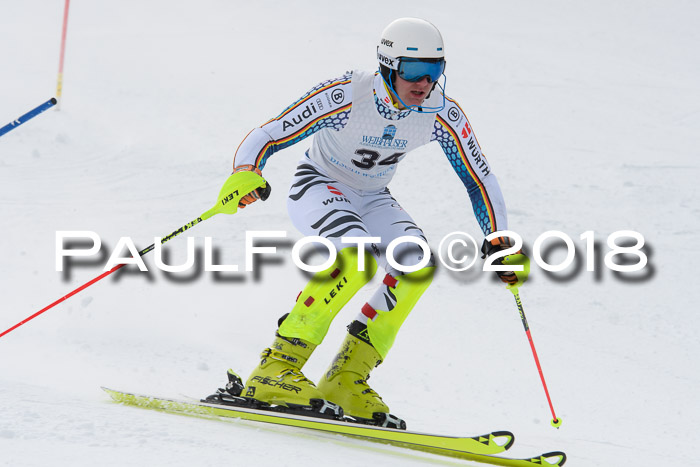 FIS Alpine Kombi 2x Slalom Herren 26.02.2018