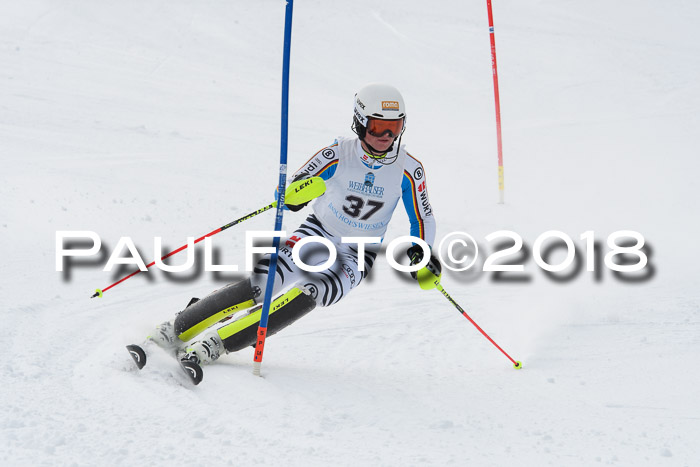 FIS Alpine Kombi 2x Slalom Herren 26.02.2018