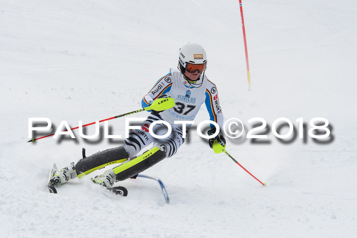 FIS Alpine Kombi 2x Slalom Herren 26.02.2018