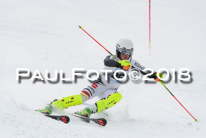 FIS Alpine Kombi 2x Slalom Herren 26.02.2018