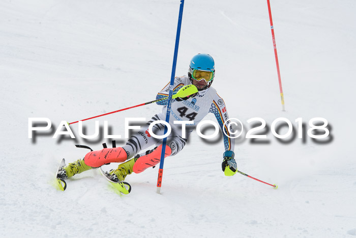FIS Alpine Kombi 2x Slalom Herren 26.02.2018