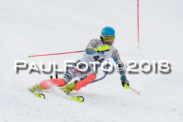 FIS Alpine Kombi 2x Slalom Herren 26.02.2018