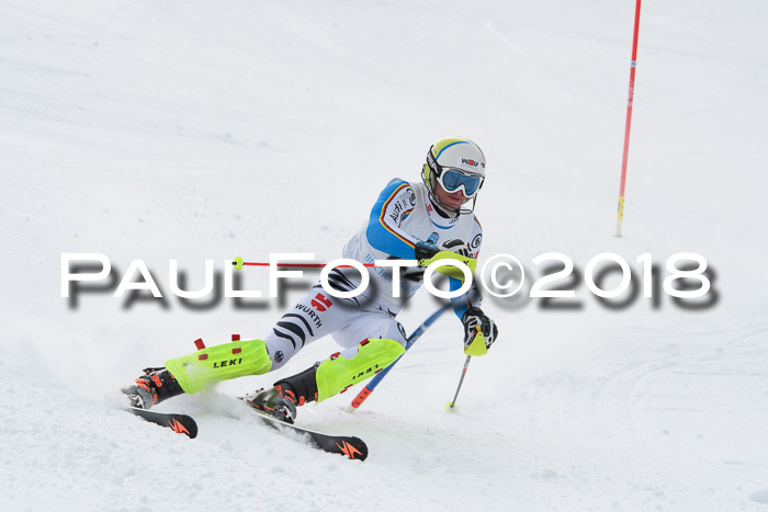 FIS Alpine Kombi 2x Slalom Herren 26.02.2018