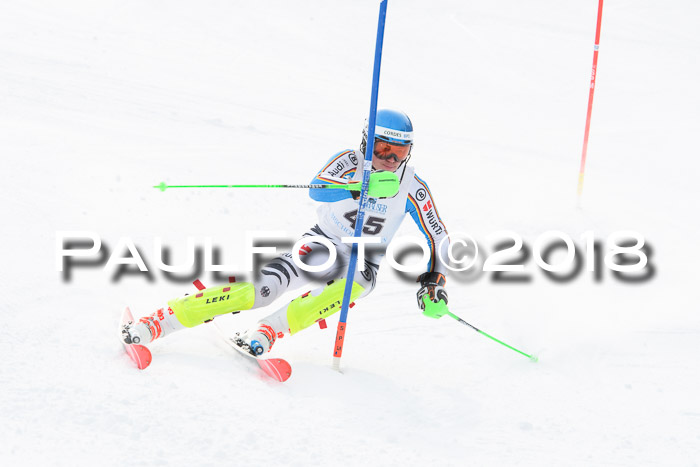 FIS Alpine Kombi 2x Slalom Herren 26.02.2018