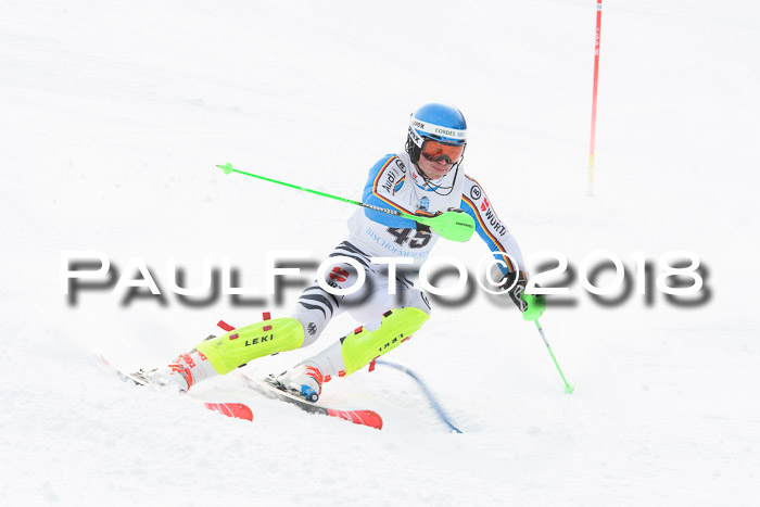 FIS Alpine Kombi 2x Slalom Herren 26.02.2018