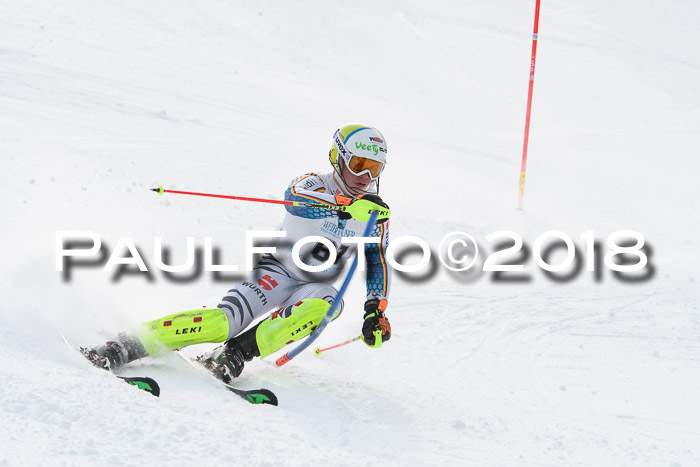 FIS Alpine Kombi 2x Slalom Herren 26.02.2018