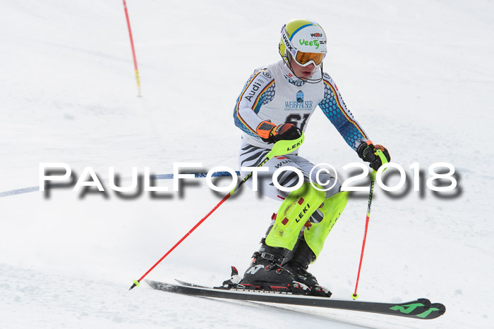 FIS Alpine Kombi 2x Slalom Herren 26.02.2018