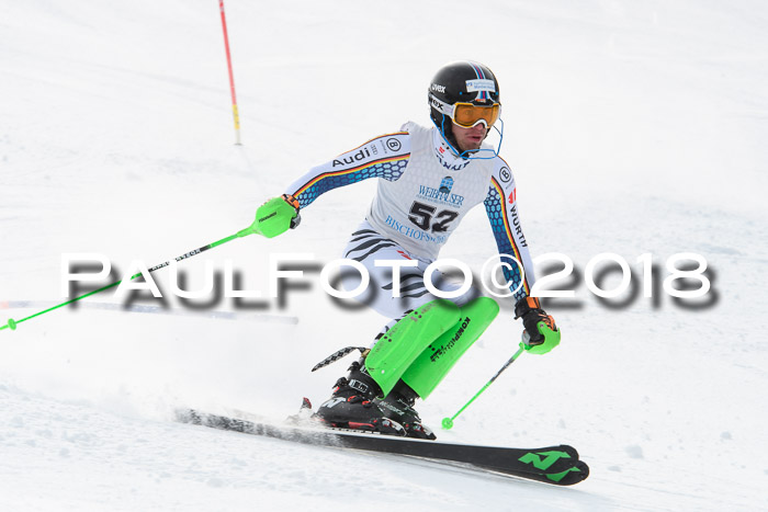 FIS Alpine Kombi 2x Slalom Herren 26.02.2018