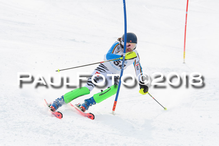FIS Alpine Kombi 2x Slalom Herren 26.02.2018