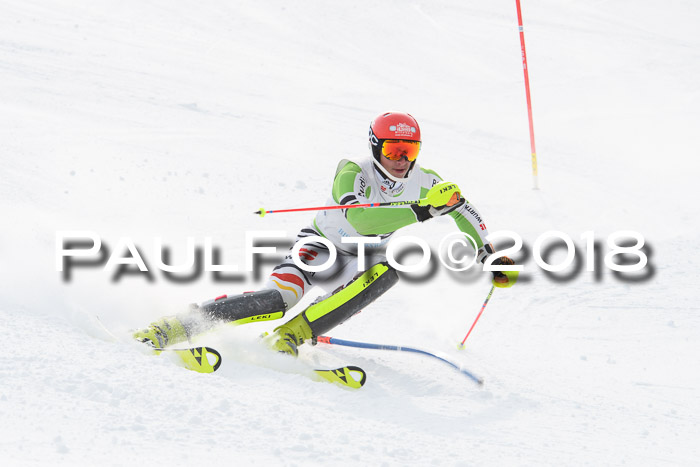 FIS Alpine Kombi 2x Slalom Herren 26.02.2018