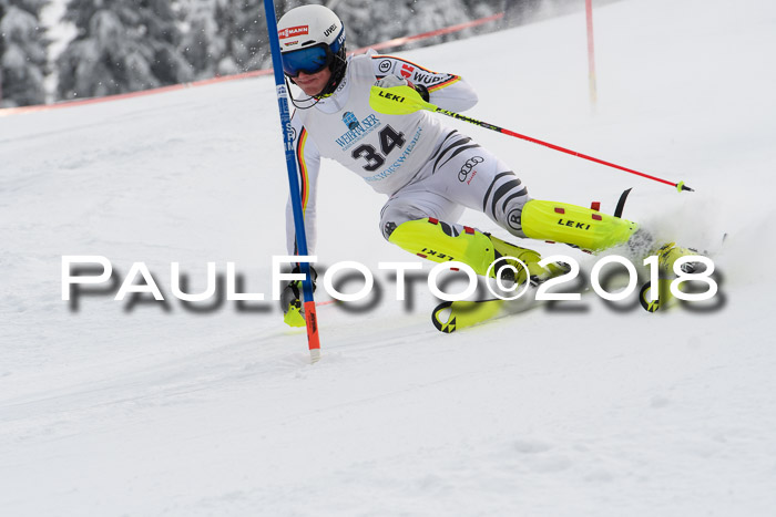 FIS Alpine Kombi 2x Slalom Herren 26.02.2018