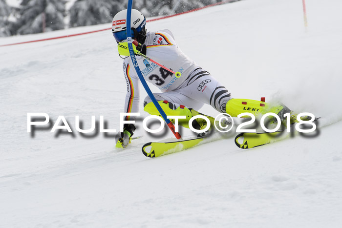 FIS Alpine Kombi 2x Slalom Herren 26.02.2018